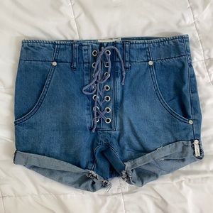 One Teaspoon | Super Freaks Denim Shorts